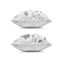 Stupell Industries Natural Birds & Branches 2 Piece Outdoor Printed Pillow Set, design by Janet Tava, 18 x 7 x 18